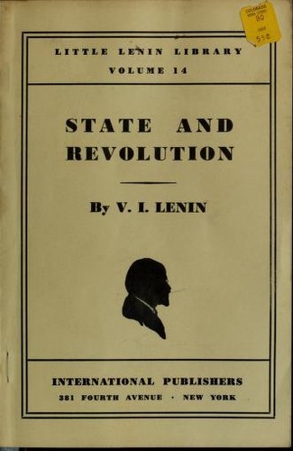 Lenin: State and revolution (1932, International Publishers)