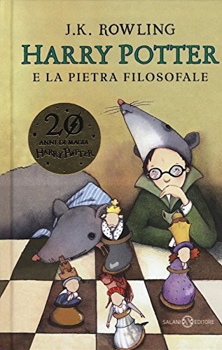 J.K. Rowling: Harry Potter e la pietra filosofale vol. 1 [ Harry Potter and the Sorcerer's Stone - Italian ] (Hardcover, French and European Publications Inc)